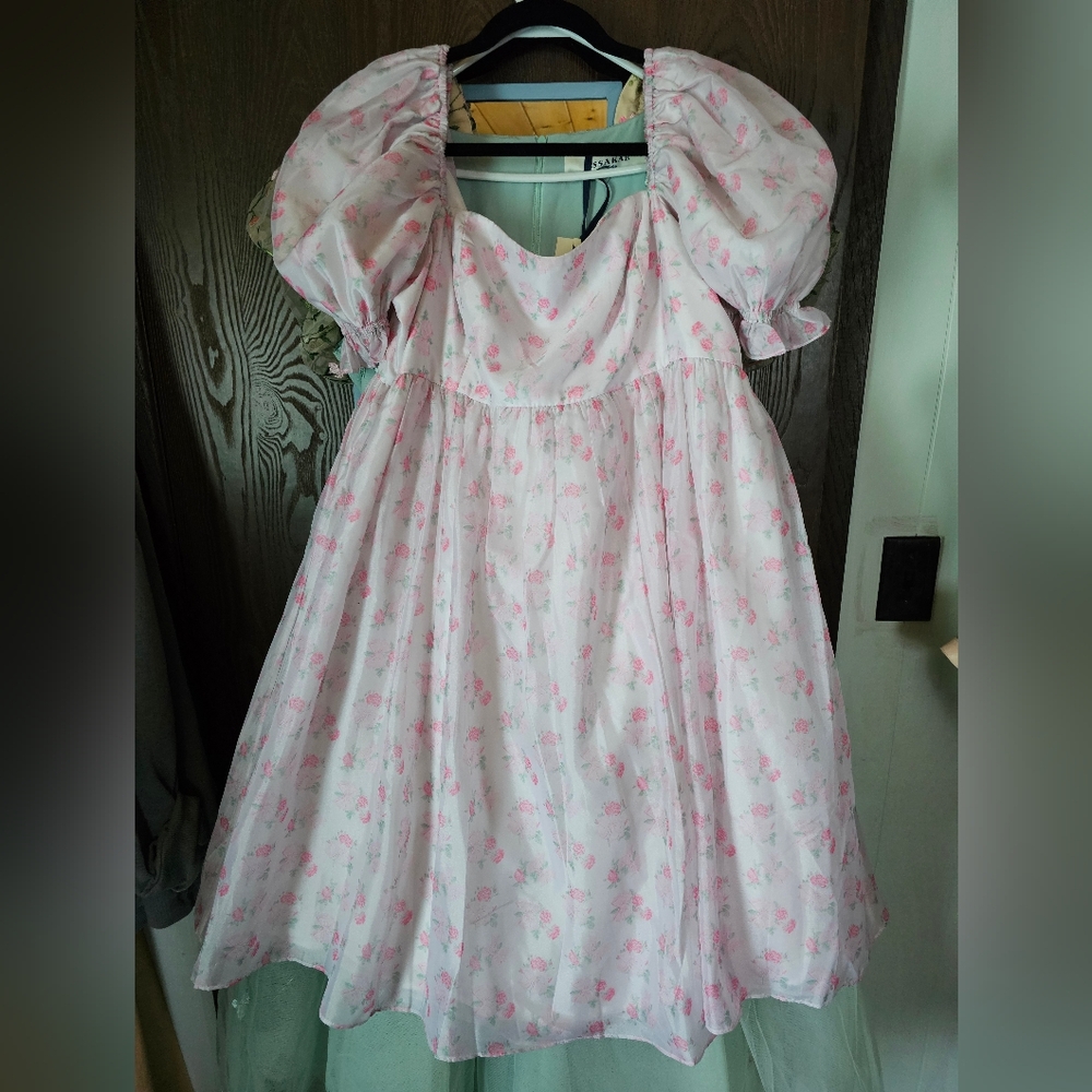 JessaKae Pink Floral Dress